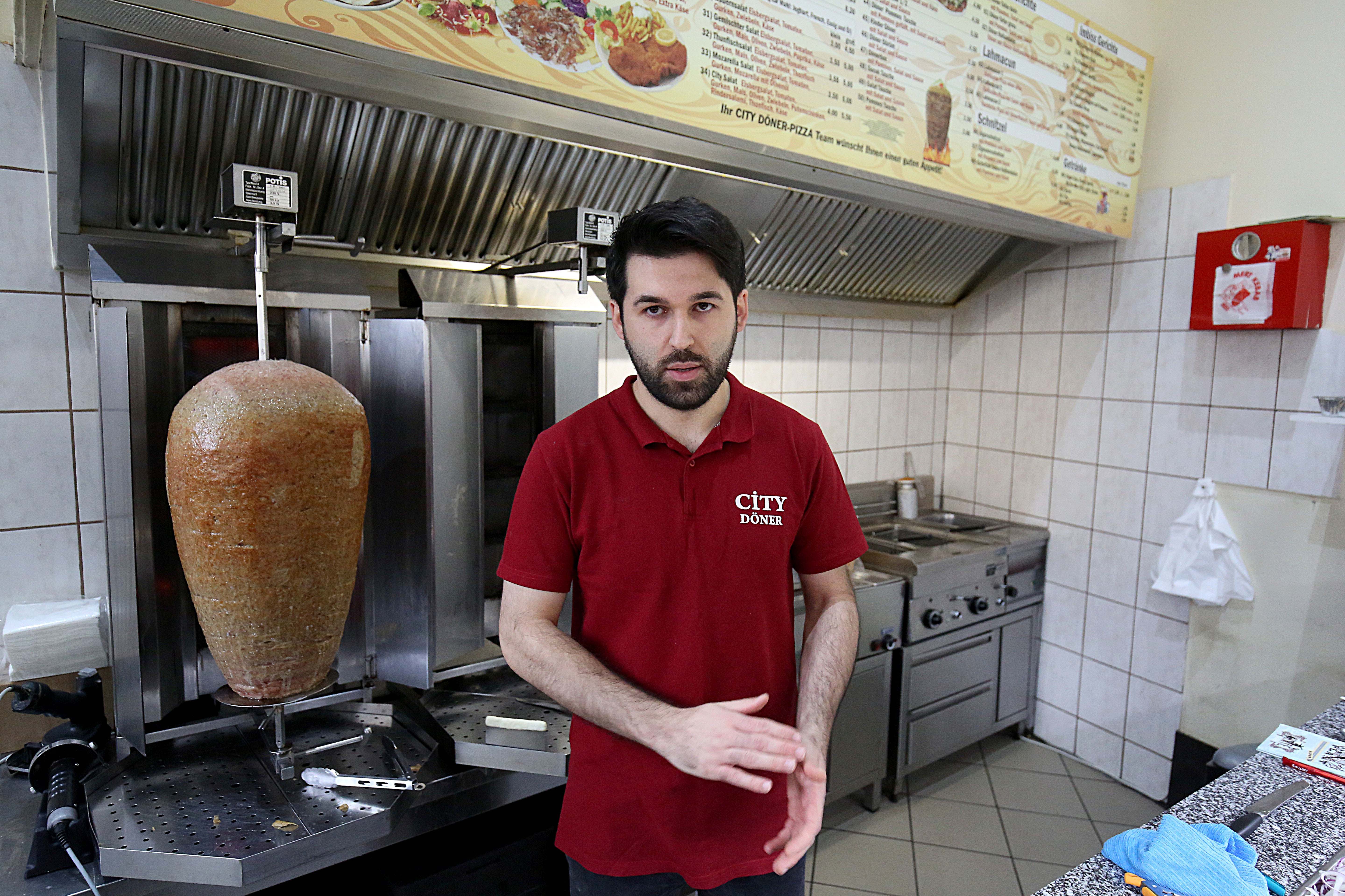 „City Döner“ Imbiss-Betreiber Ahmet Demir in Altena