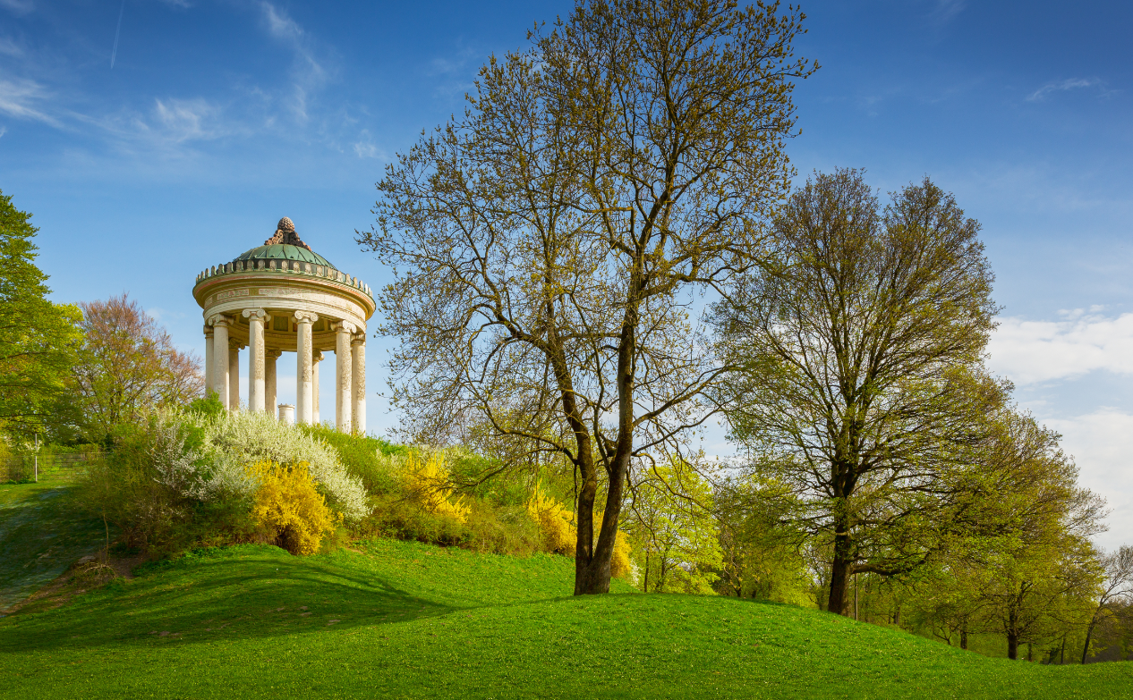 Monopteros Tempel, Englischer Garten