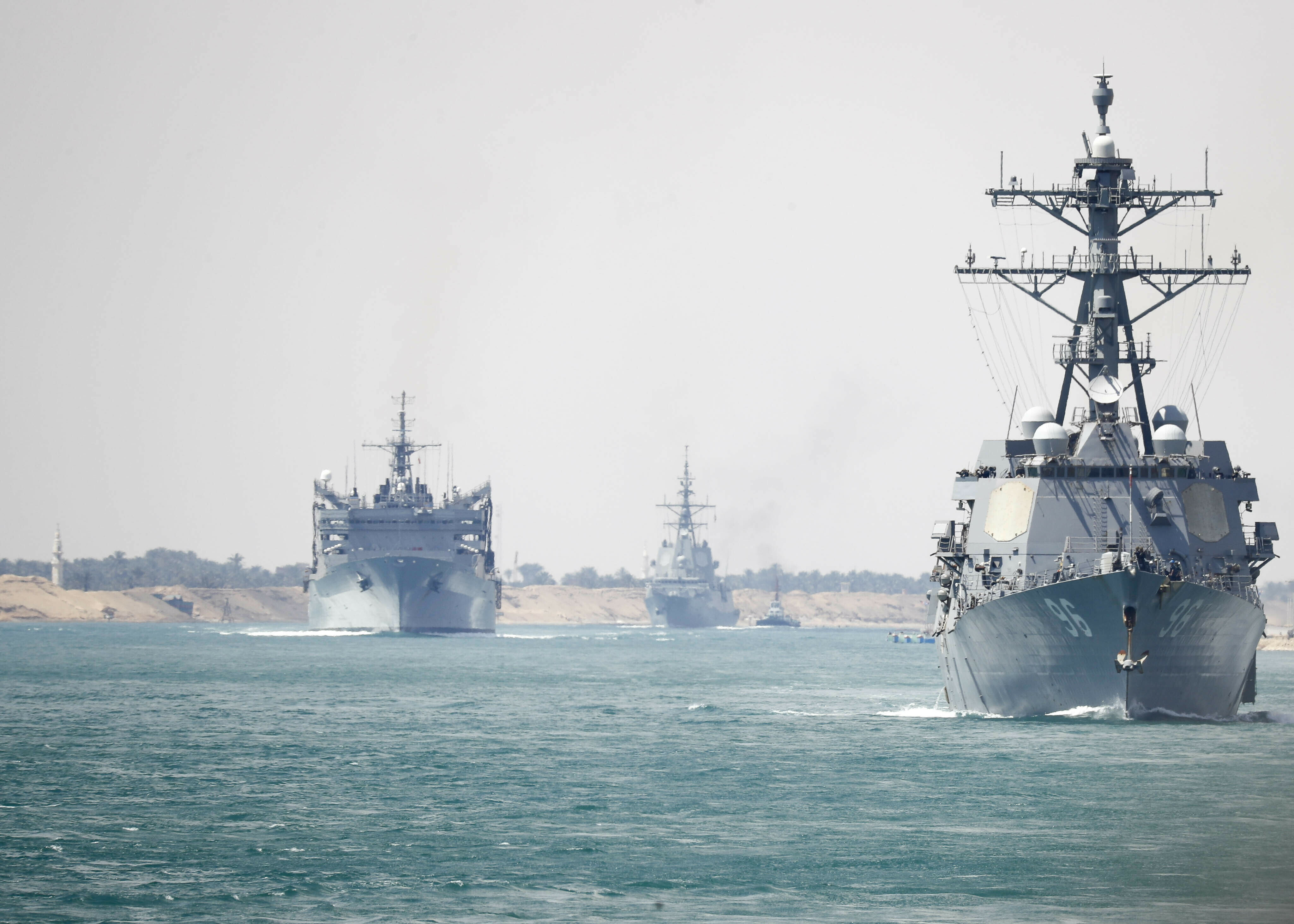 U.S. Navy: Abraham Lincoln »Strike Group« unterwegs im Persischen Golf (09.05.2019)