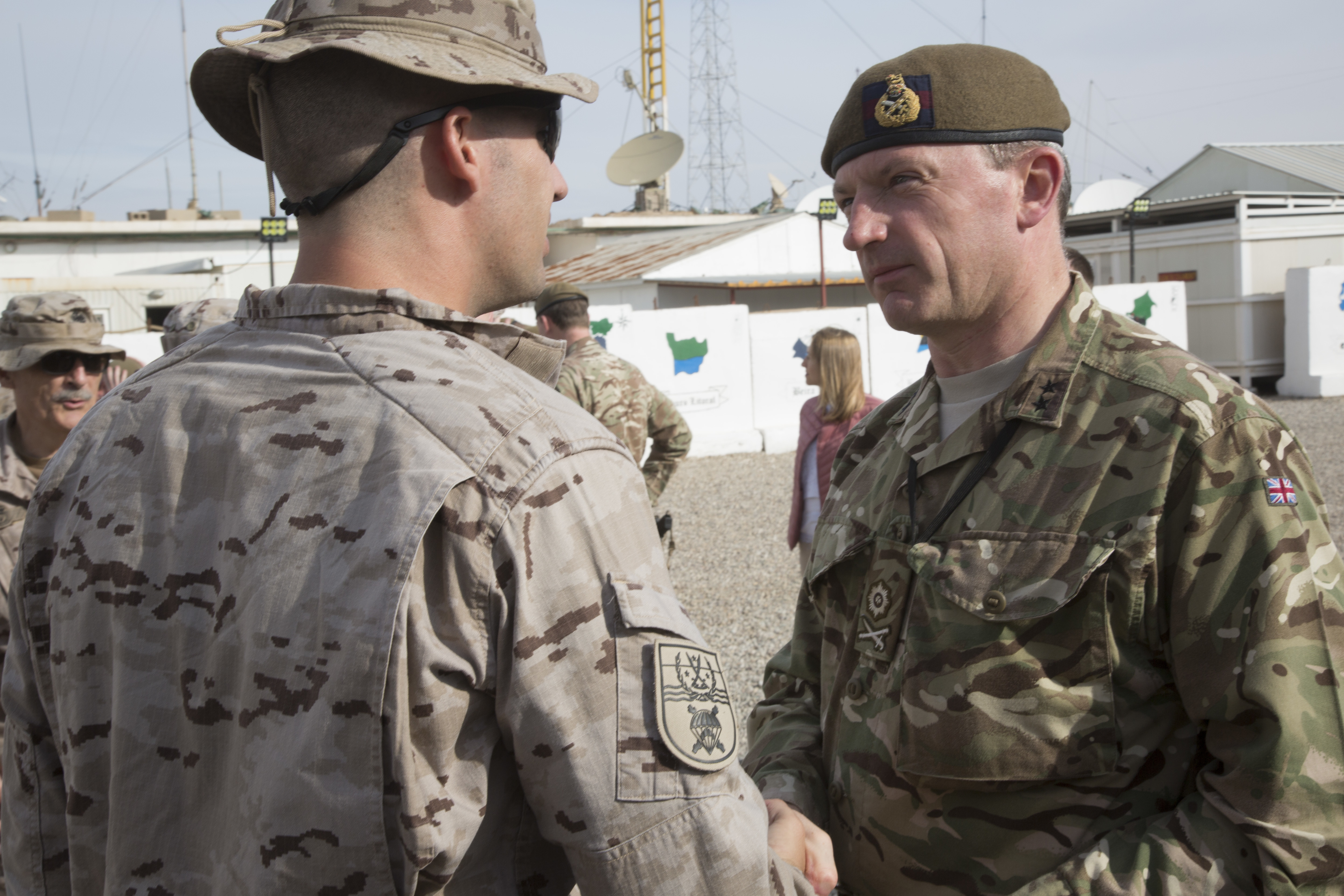 Christopher Ghika, britischer Generalmajor (r)
