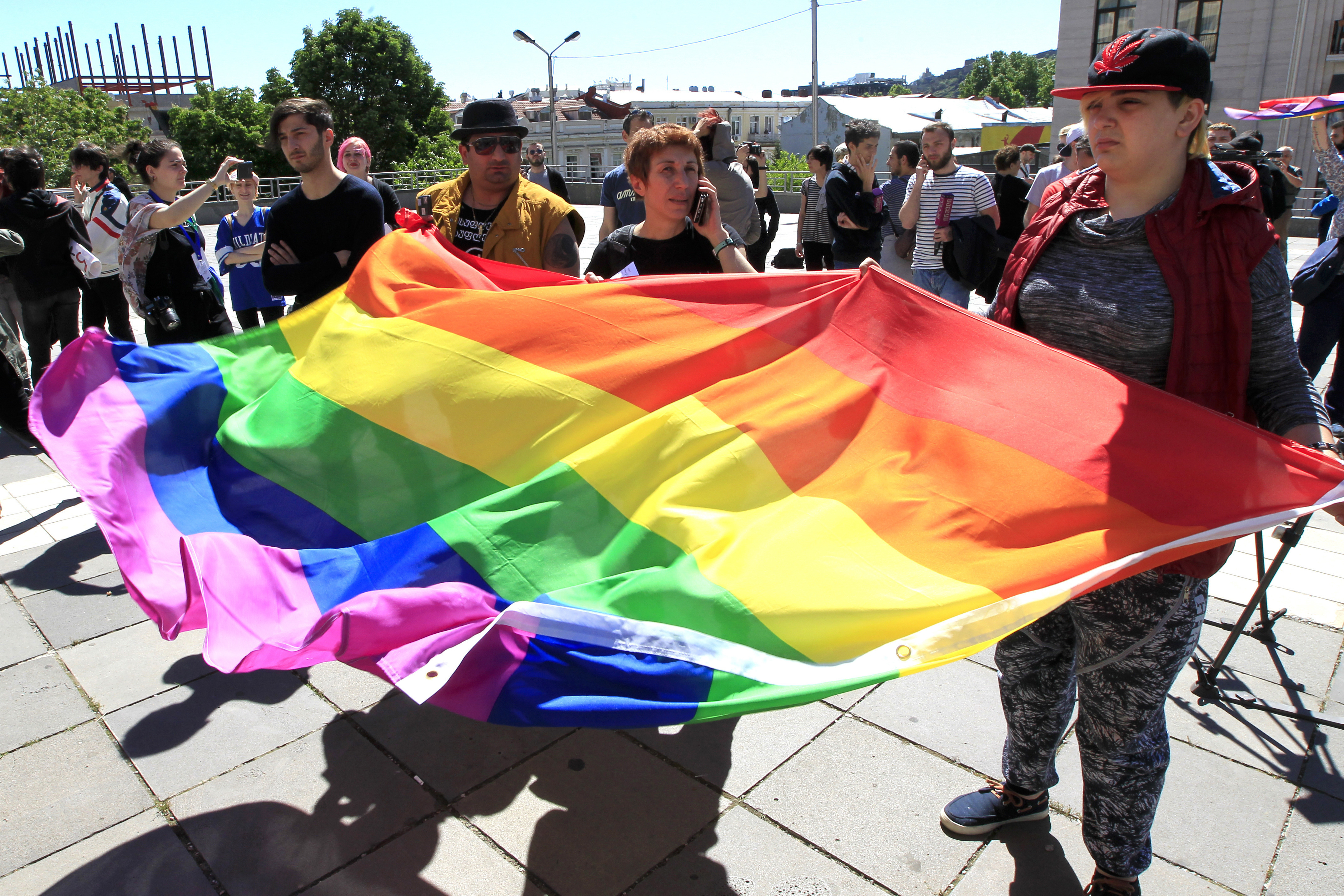 LGBT-Anhänger in Georgien