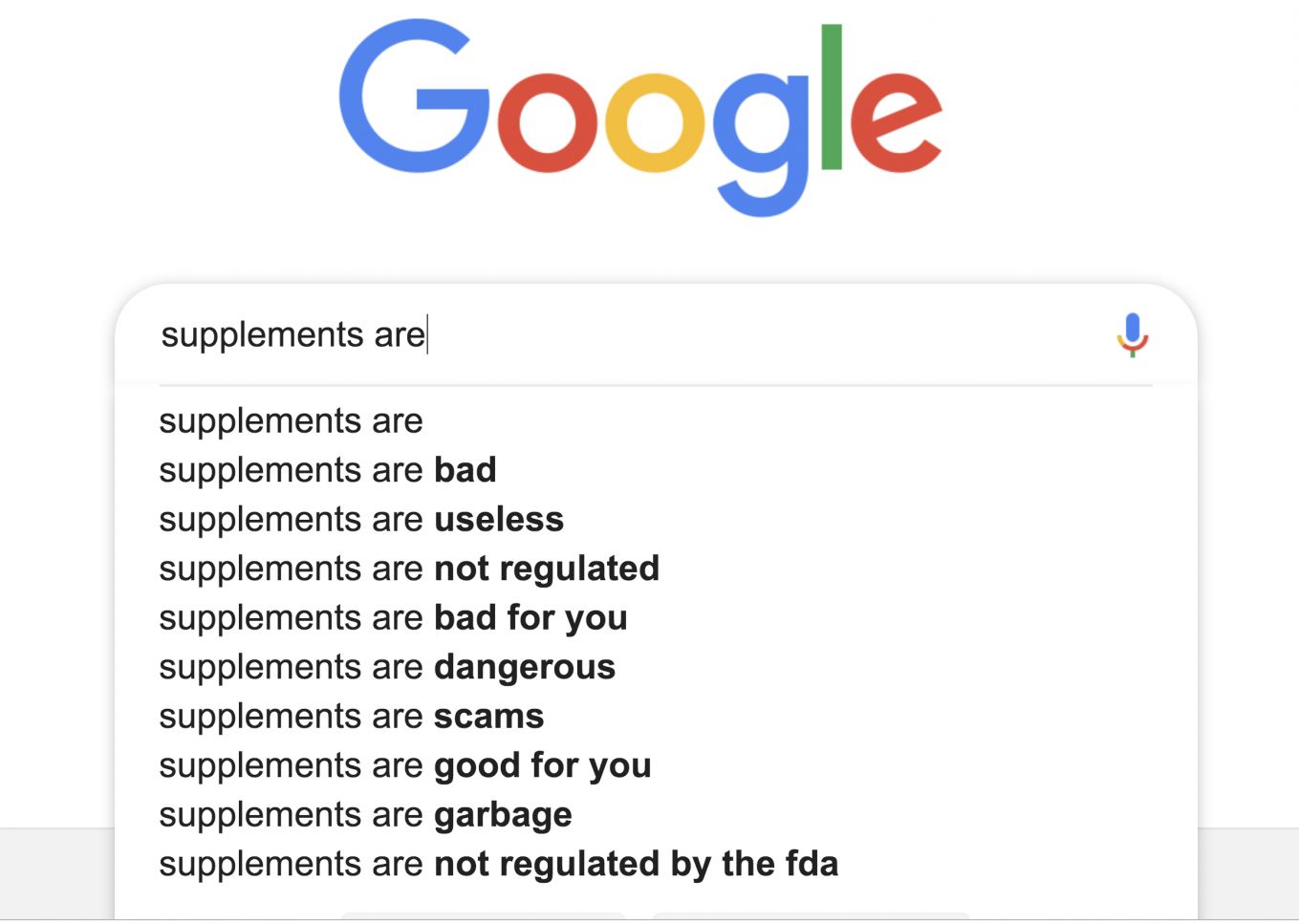 Google Autocomplete-Funktion