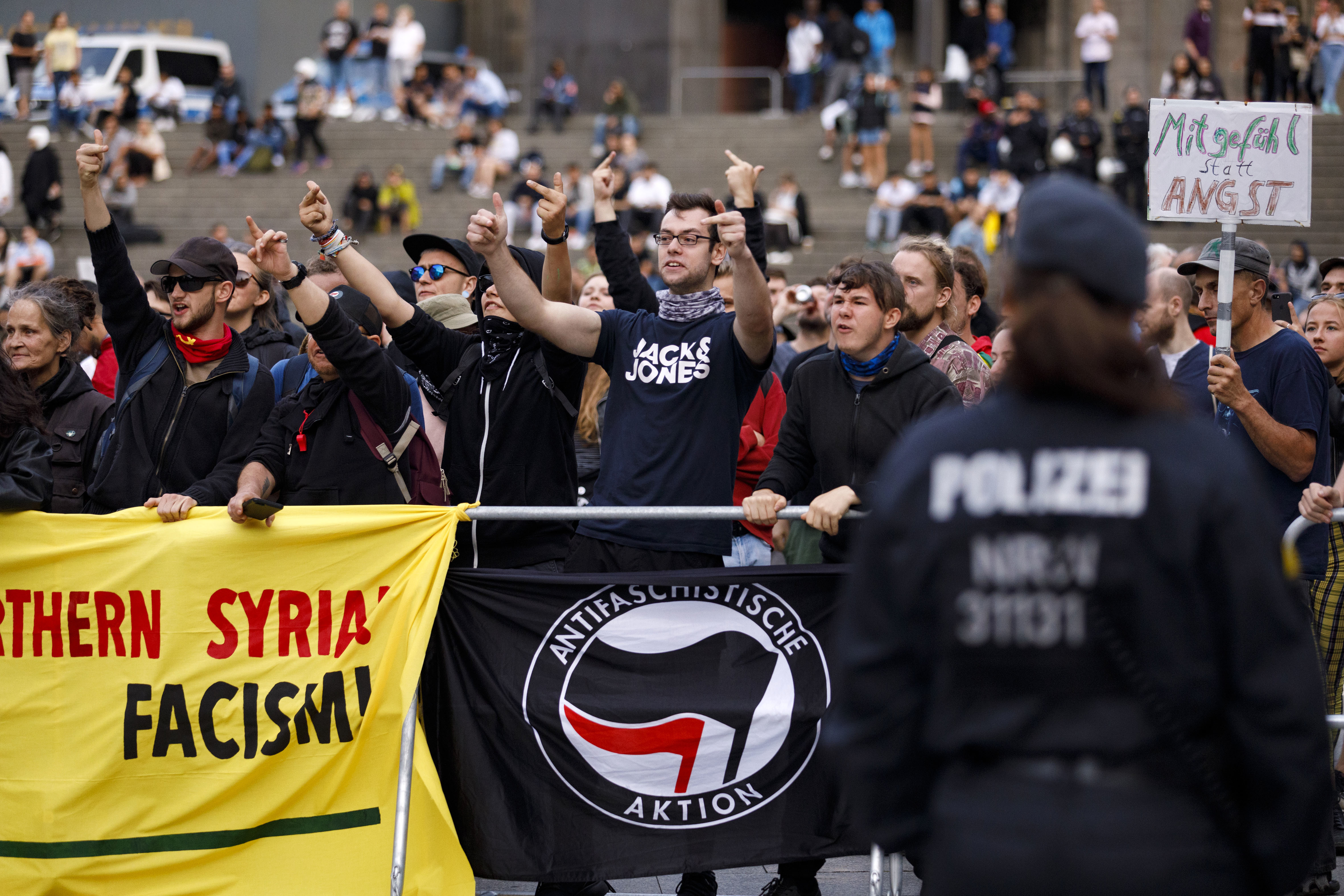 Antifa-Demo »Köln gegen Rechts« in Köln