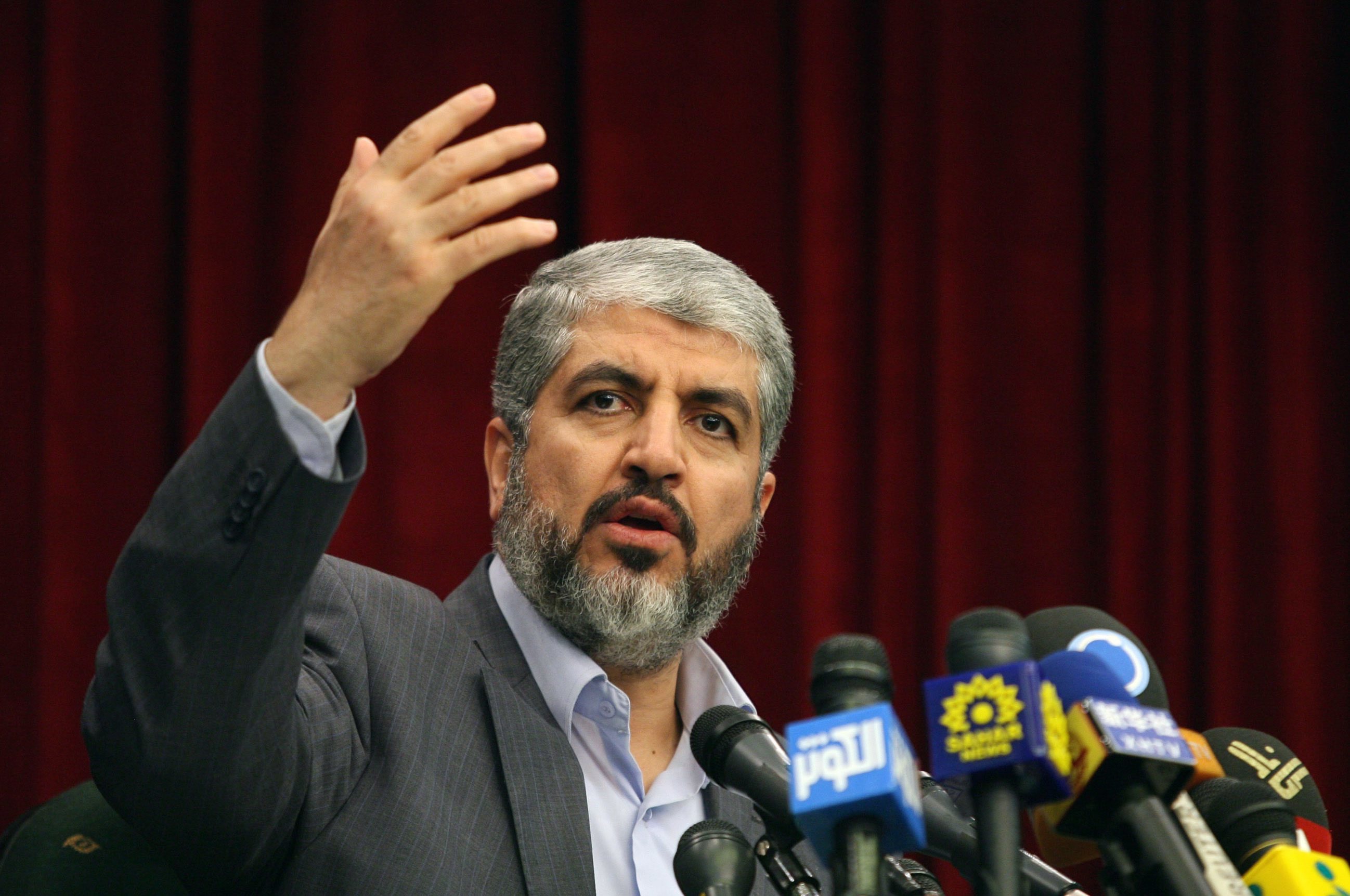 Führer der militanten palästinensischen Hamas – Chalid Maschal